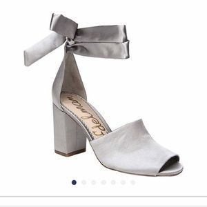 Sam Edelman size 5 grey heels
